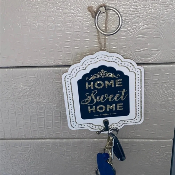 Home sweet home decor key holder wall hook - Picture 3 of 10